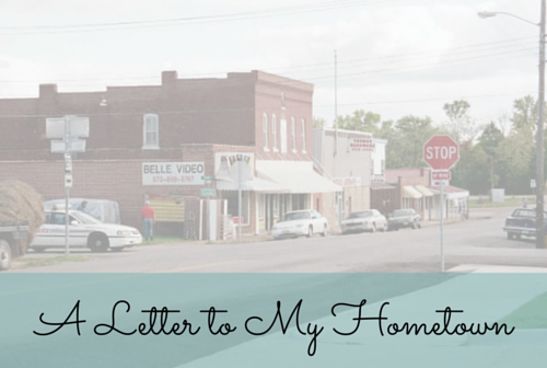 A Letter to My Hometown