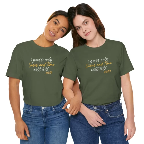 T-Shirt Jesus & Time Lyric Tee - Military Green - Image 5